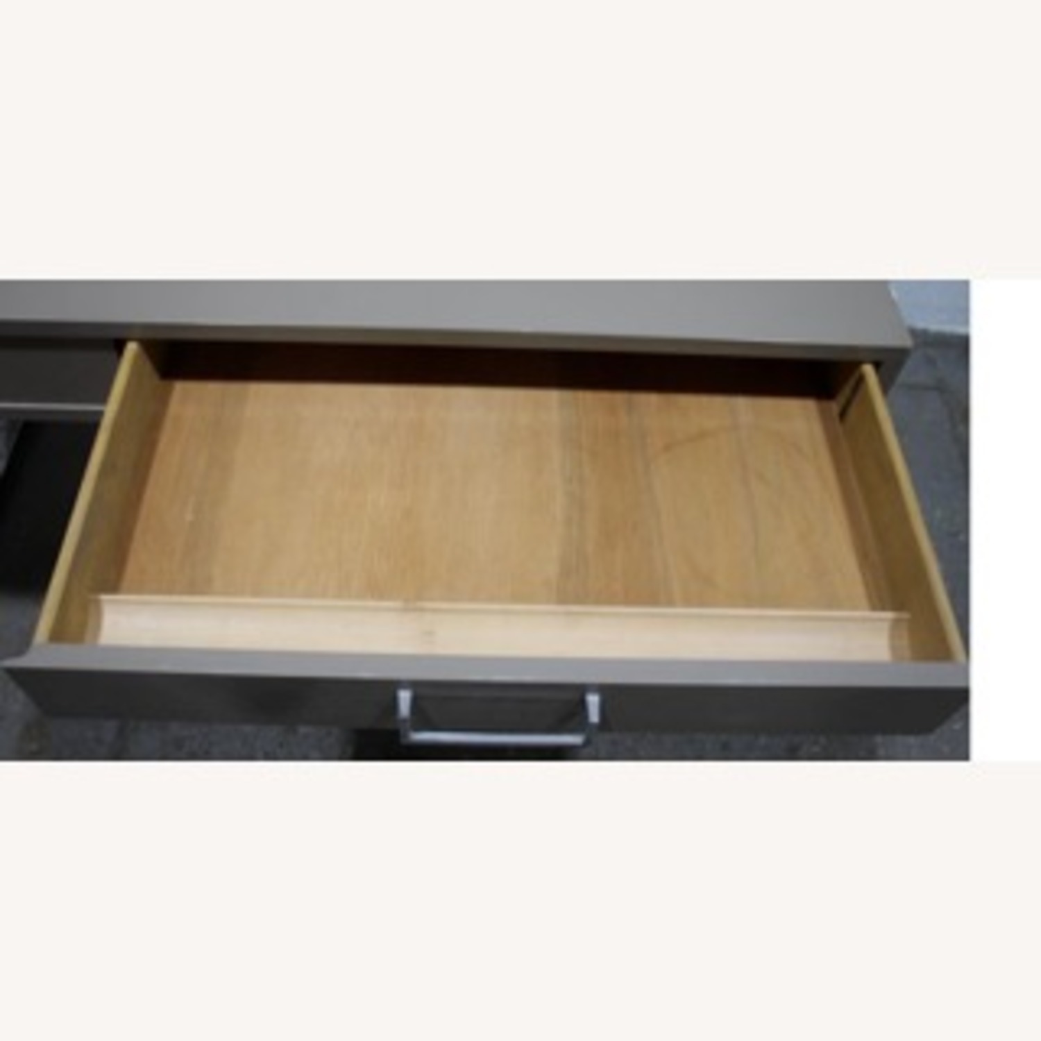 John Stuart MCM Writing Desk Chrome X Base - image-6