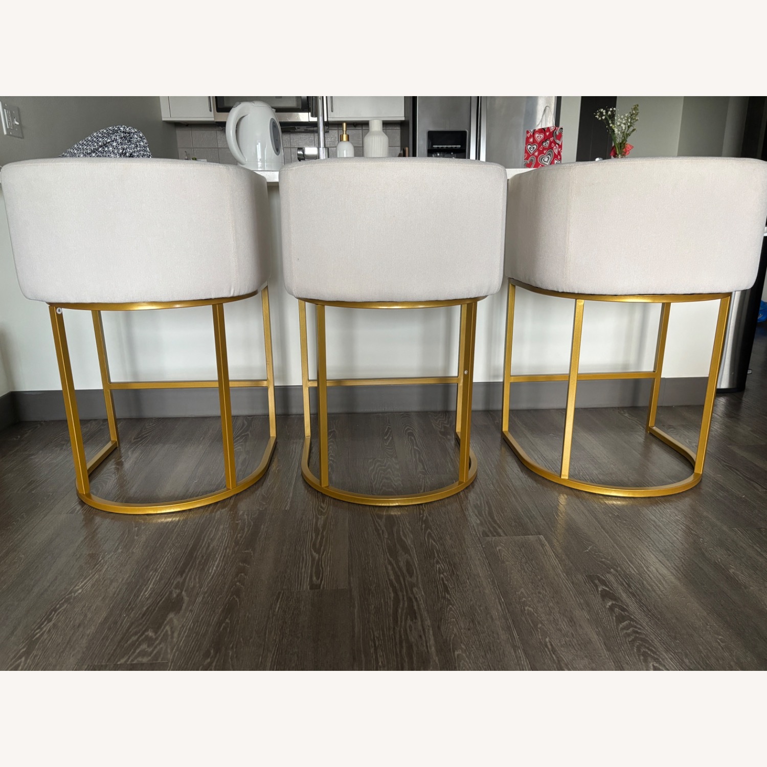 Counter Stools Set of 3 - image-1