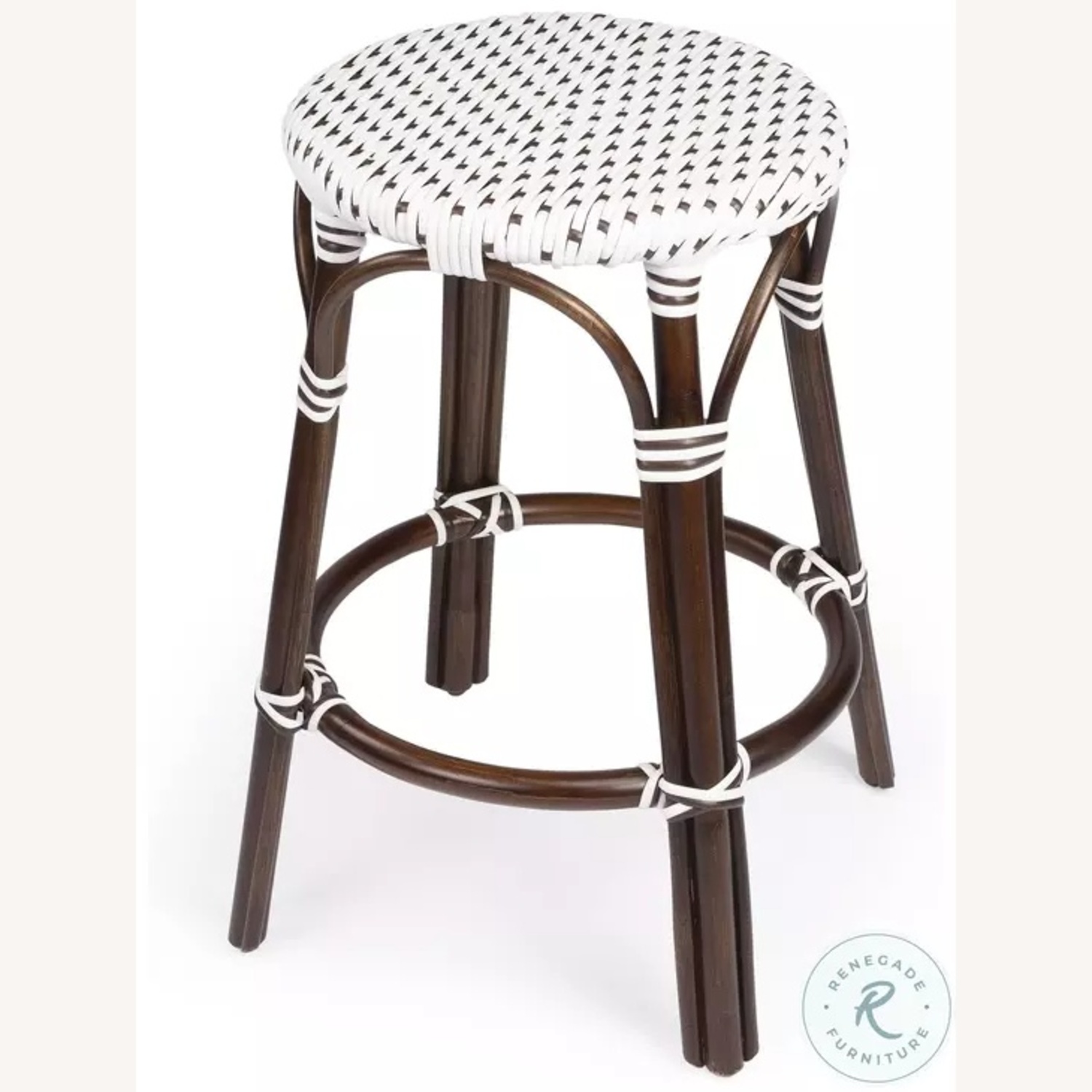 Rattan Vintage Classic Counter Stools (3) - image-7