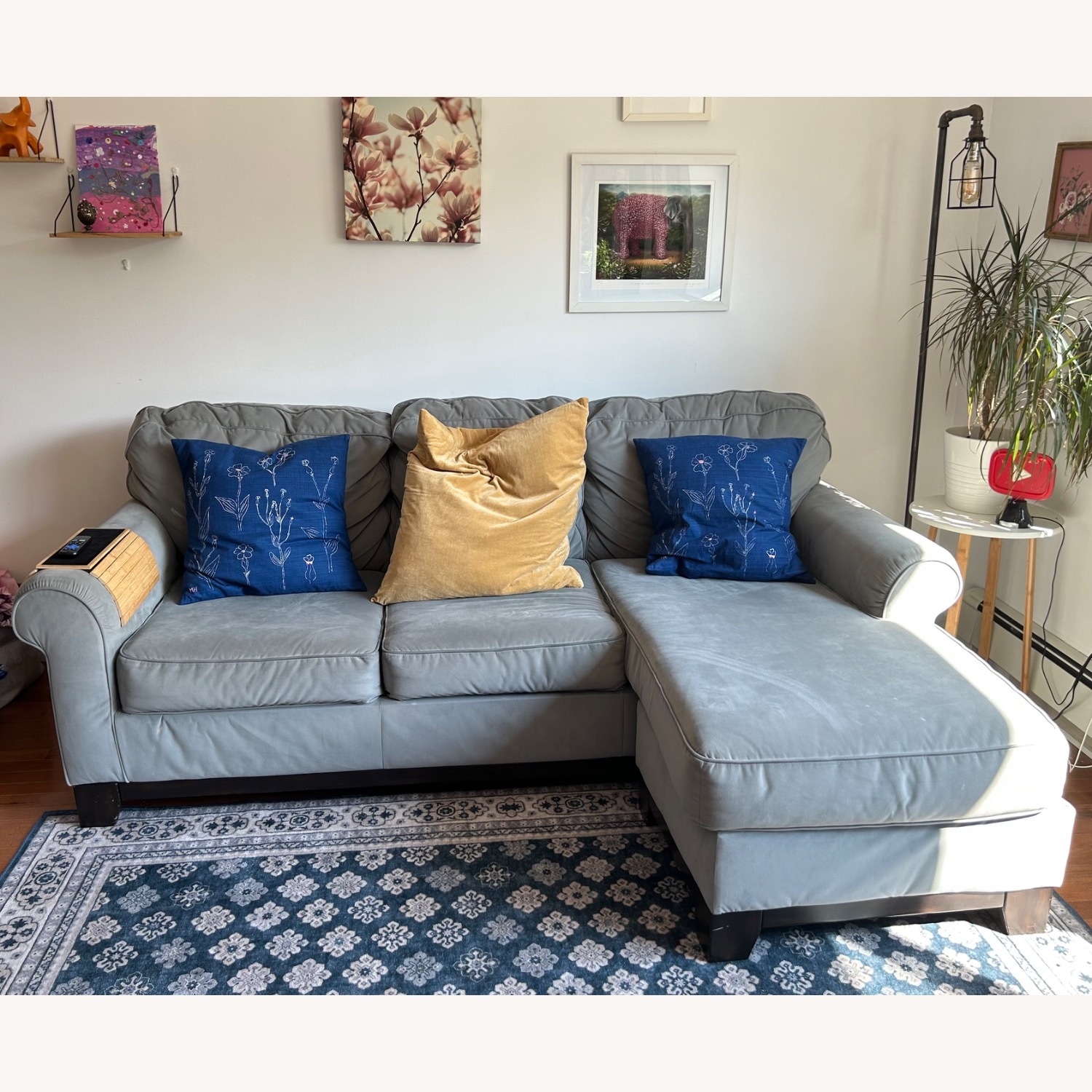 Ashley Furniture Benld Sleeper Sofa - Marine - image-3