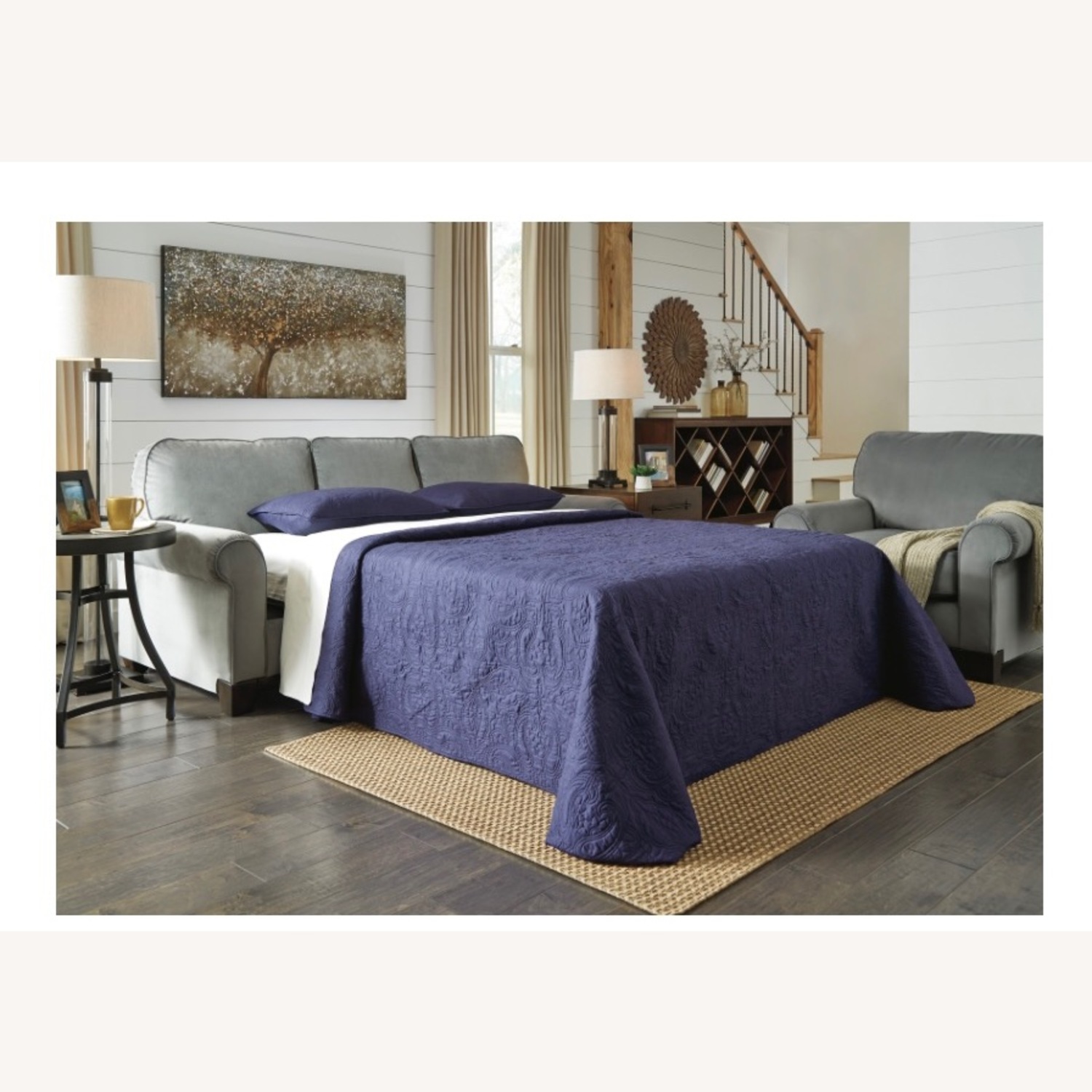 Ashley Furniture Benld Sleeper Sofa - Marine - image-2