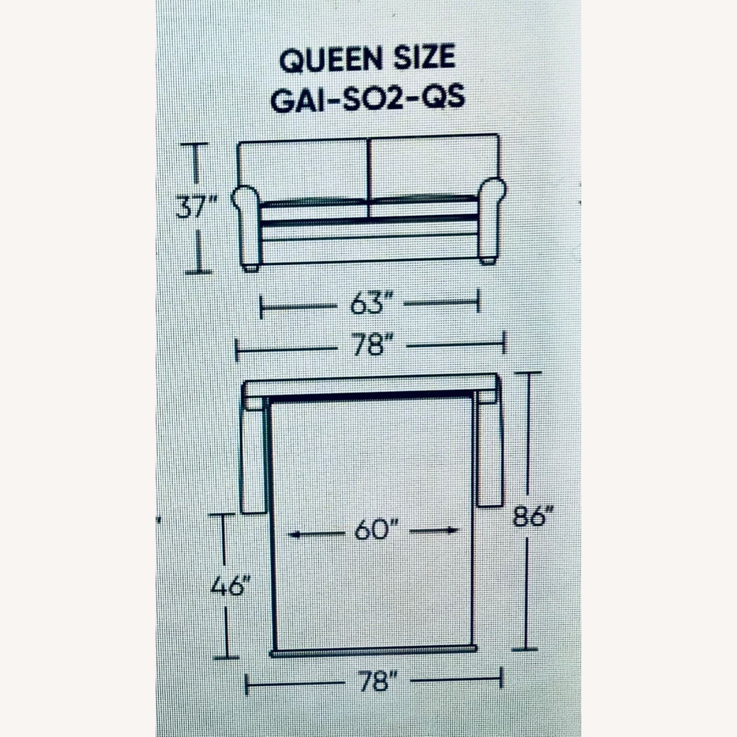 American Leather Gaines Comfort Sleeper - image-4