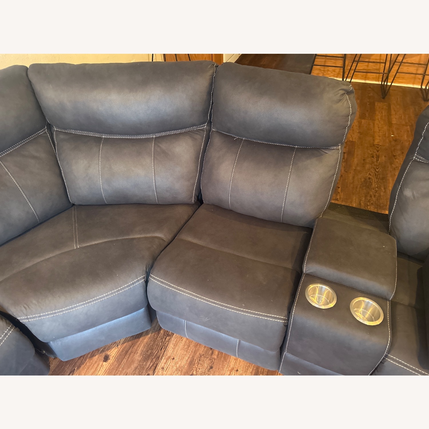 Dark Gray 3 Piece Sectional  - image-5