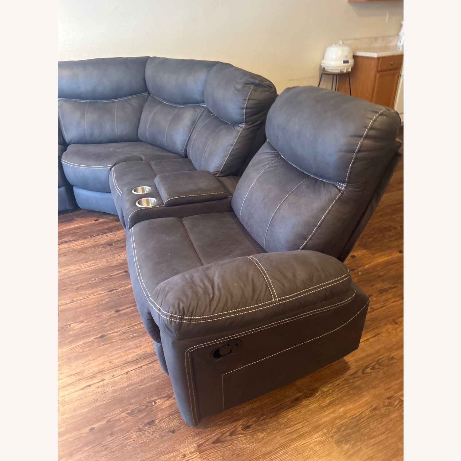 Dark Gray 3 Piece Sectional  - image-3