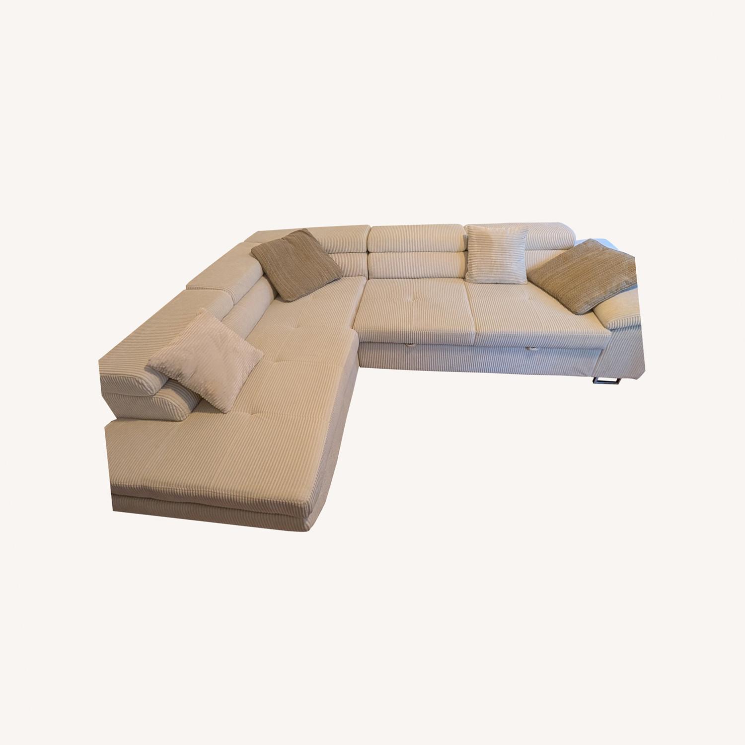 don 105.8" Luxury Sleeper Sofa Bed - image-0
