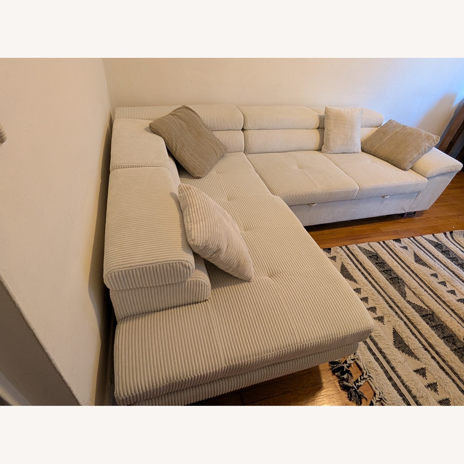 don 105.8" Luxury Sleeper Sofa Bed - image-3