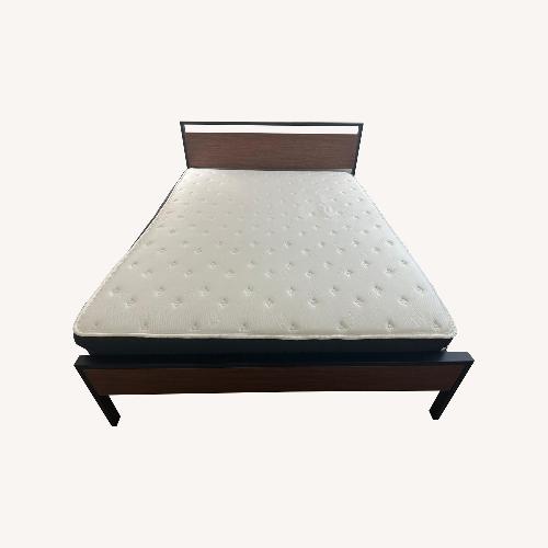 Used Queen Bedframe with Headboard for sale on AptDeco