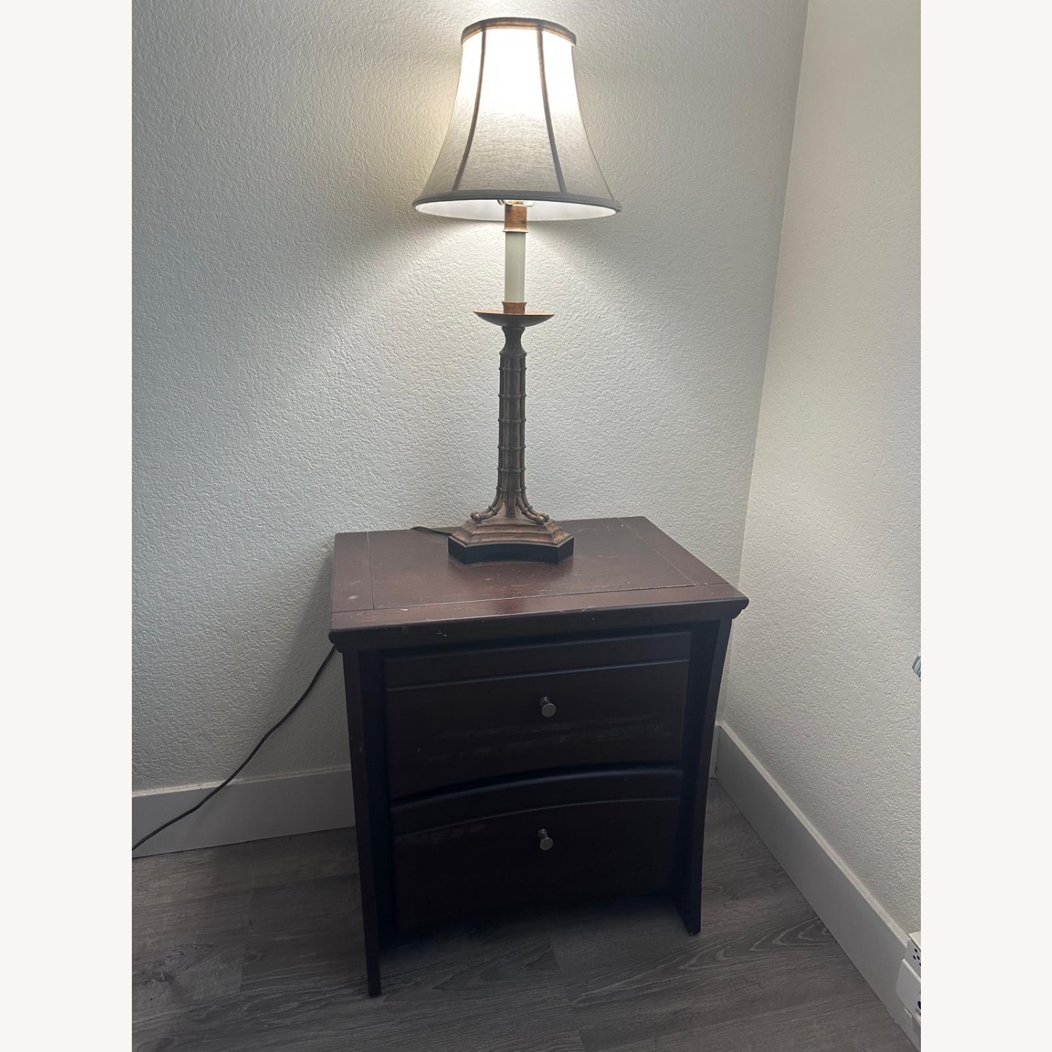 Set of 2 Vintage Lamps for Nightstand Table - image-2