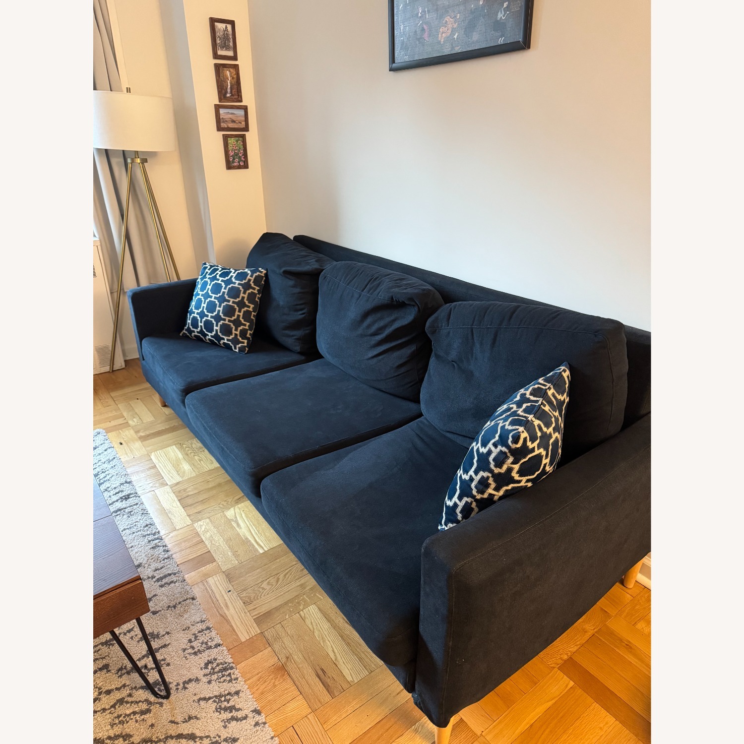 Campaign Living Blue Sofa - image-3
