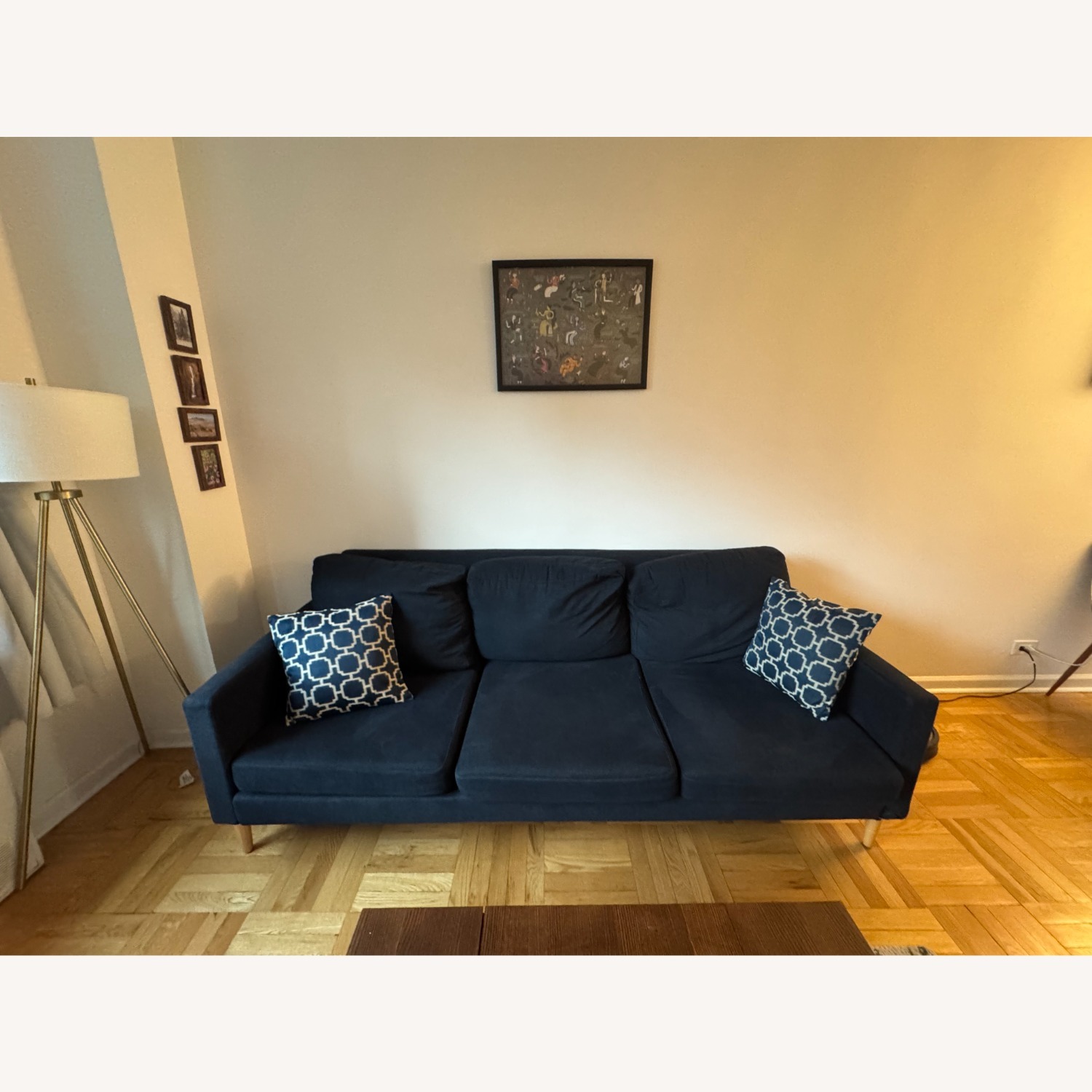 Campaign Living Blue Sofa - image-2
