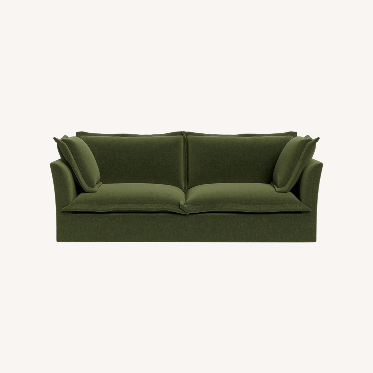 Interior Define Skylar Green 2 Seat Sofa - image-0