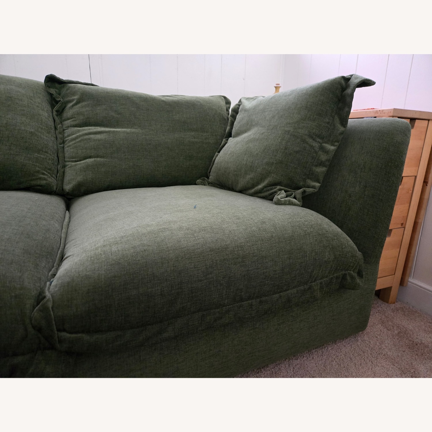 Interior Define Skylar Green 2 Seat Sofa - image-1