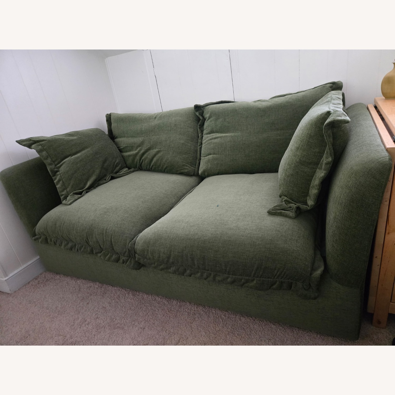 Interior Define Skylar Green 2 Seat Sofa - image-3