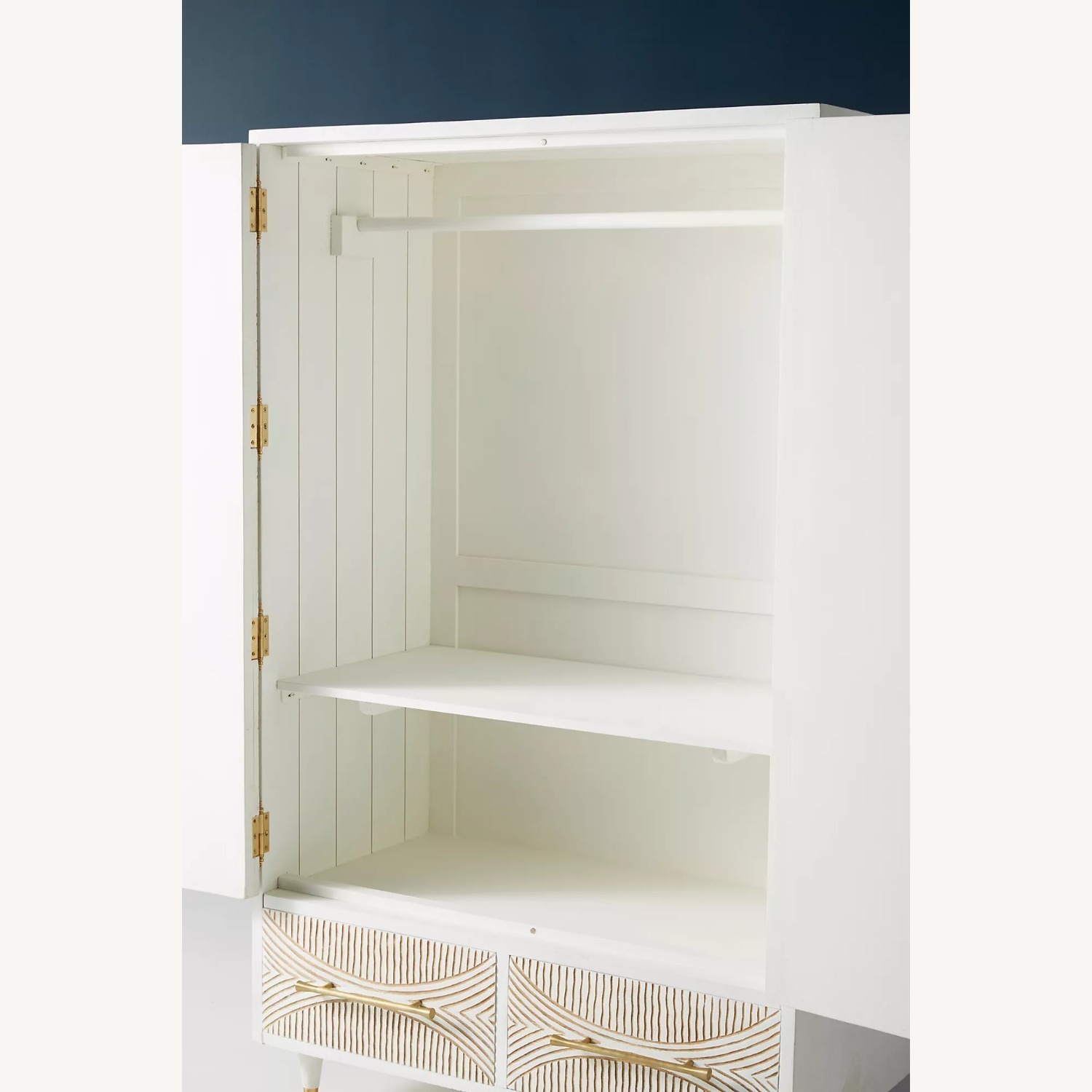 Anthropologie Hand-Carved Thalia Armoire - image-2