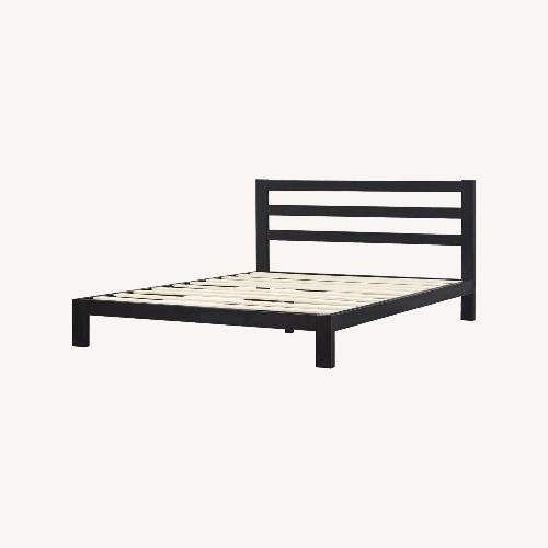 Used Target Black Queen Bed Frame for sale on AptDeco