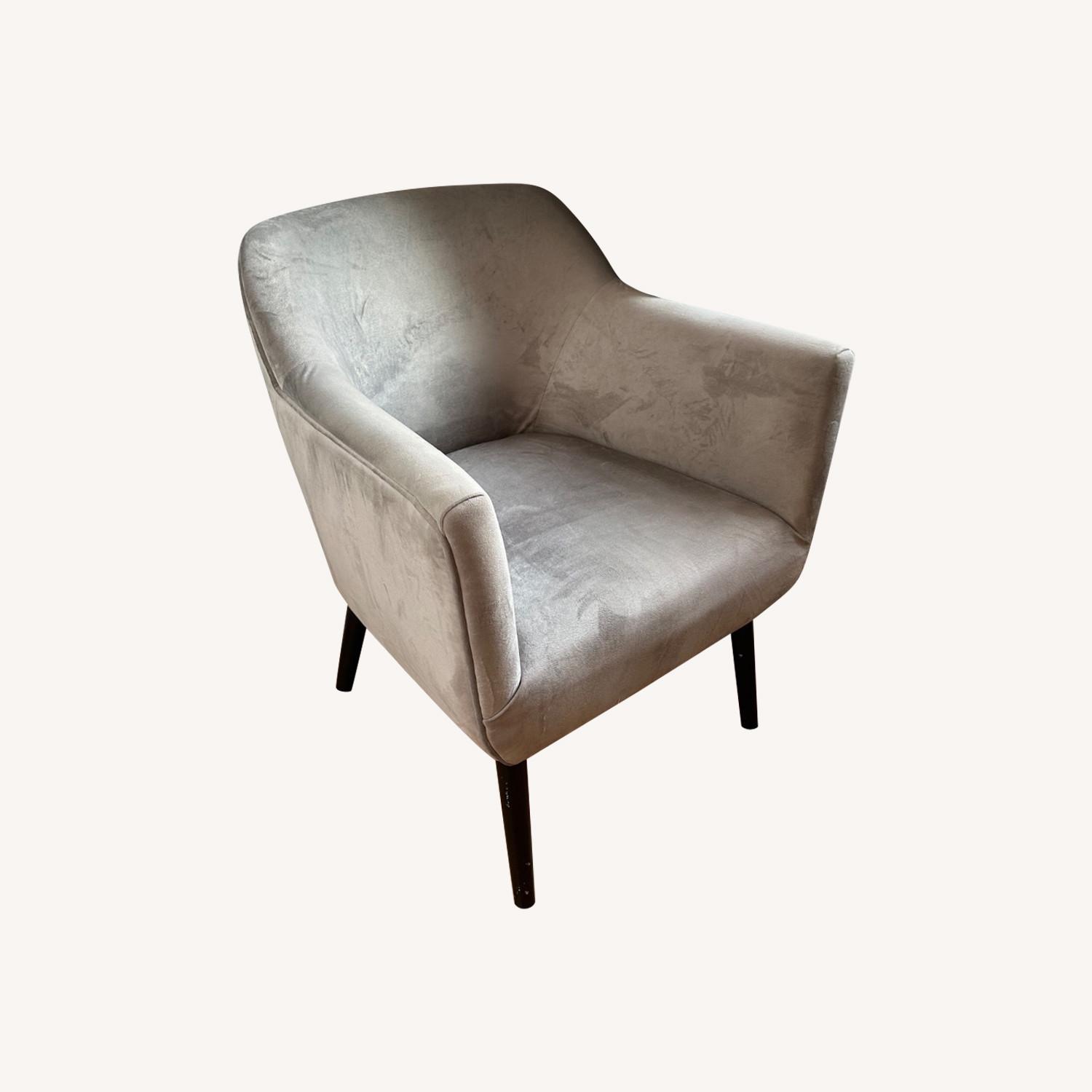 Grey Accent Chair - image-0