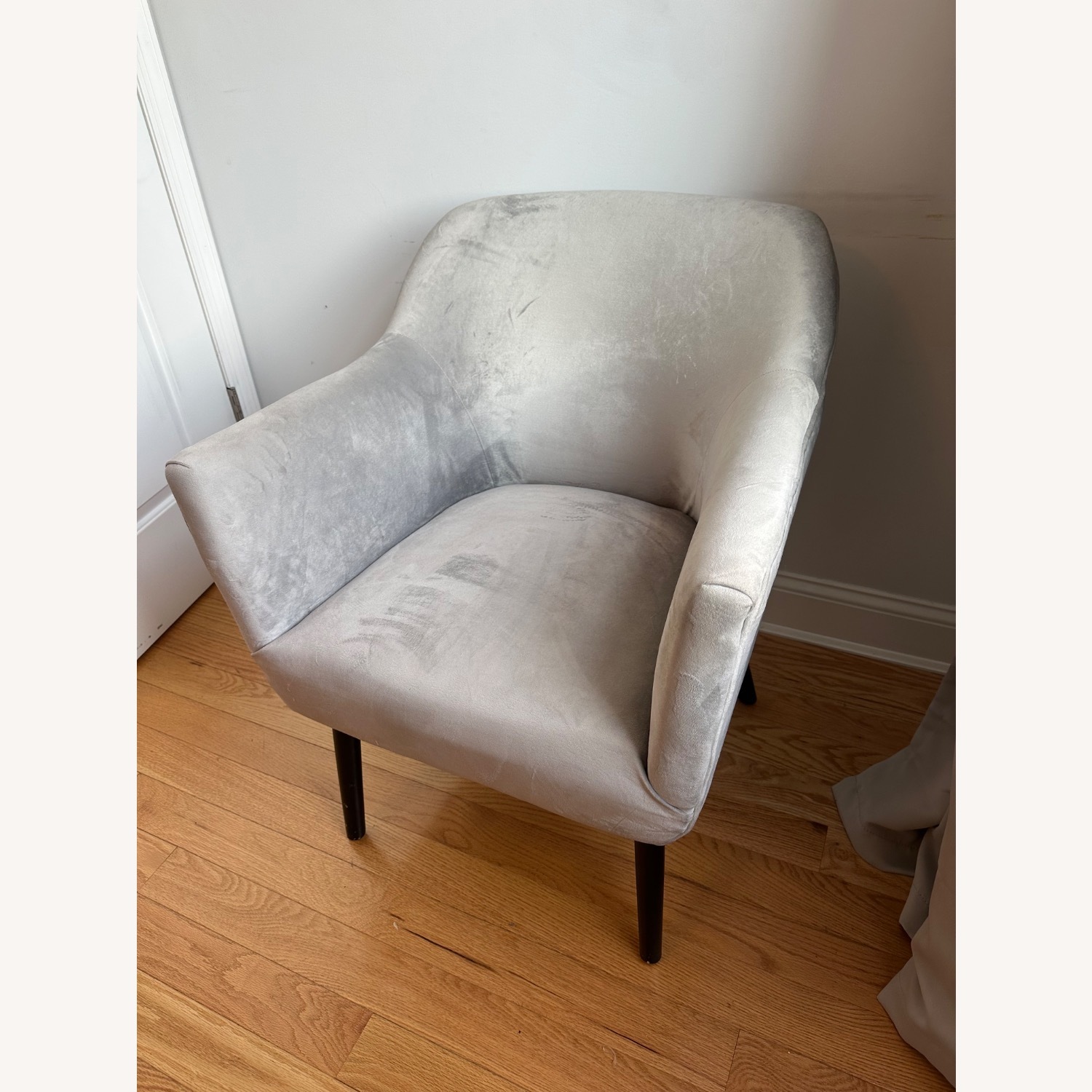 Grey Accent Chair - image-3