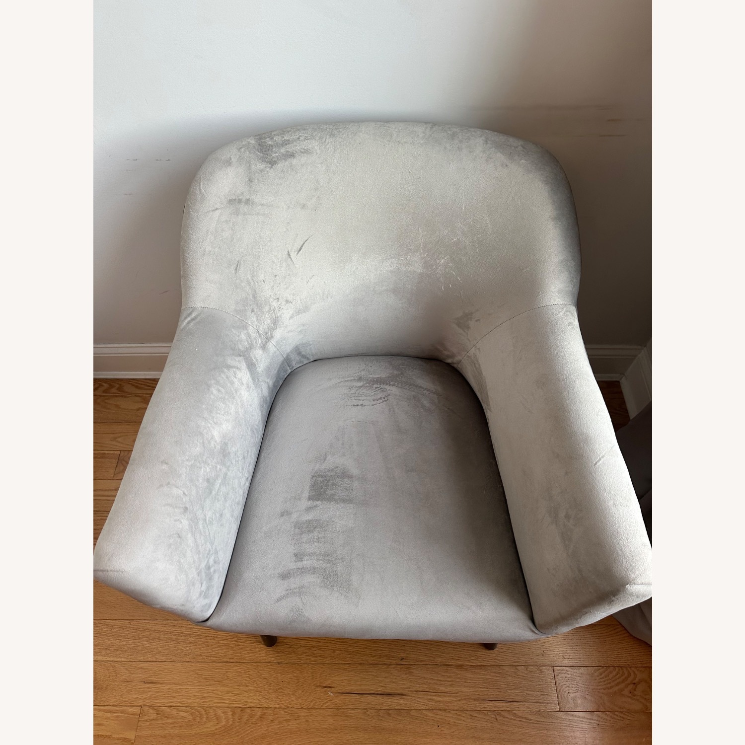Grey Accent Chair - image-2