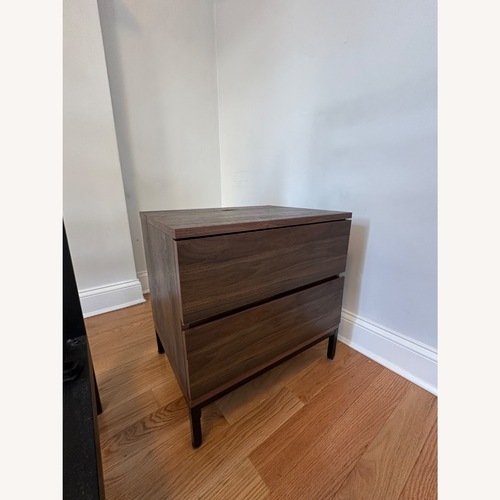 Used Target Electric Faux Wood Nightstand for sale on AptDeco