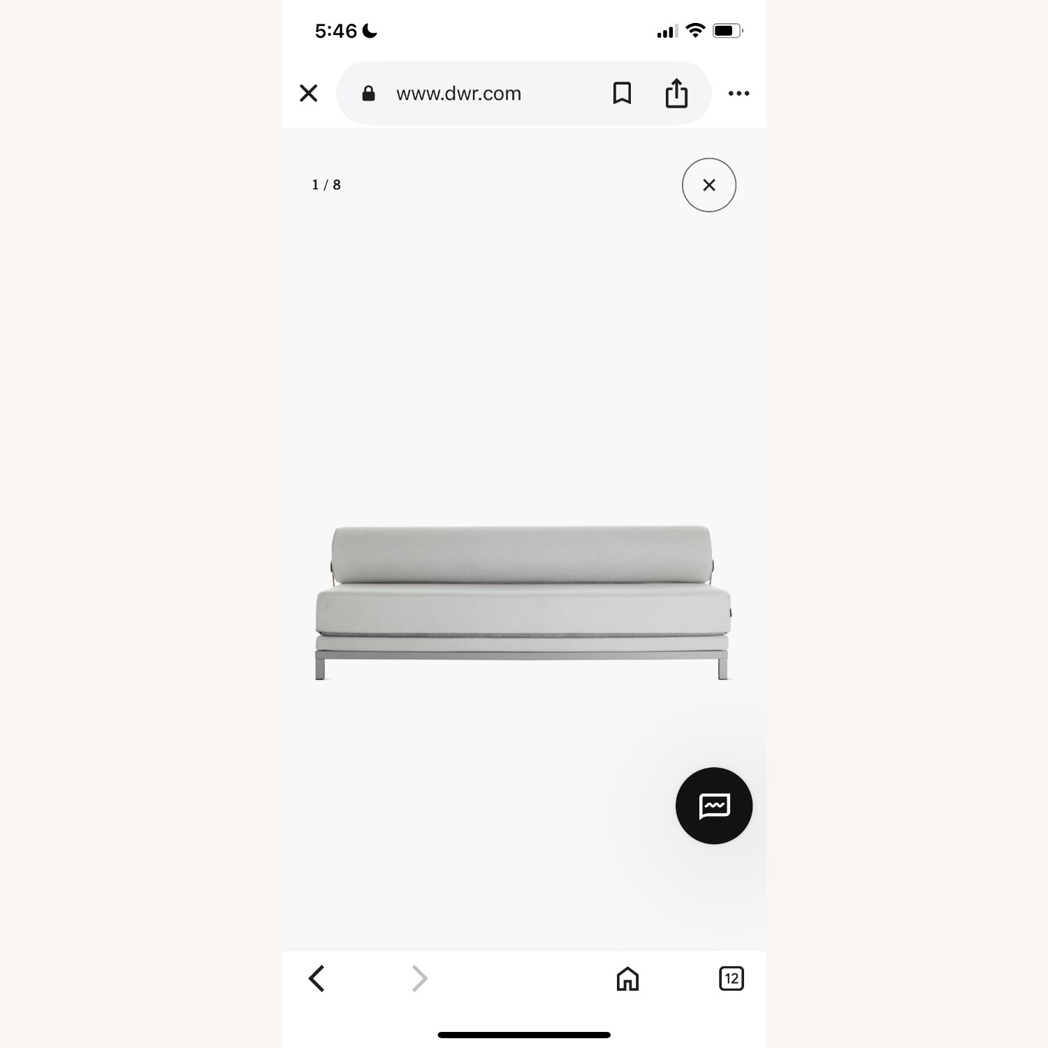 DWR Twilight Sleeper Sofa - image-8