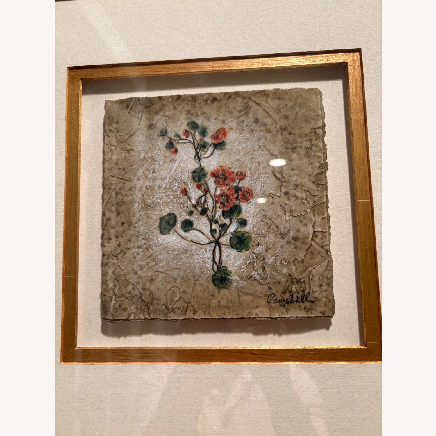 Floral Parchment Art - image-2