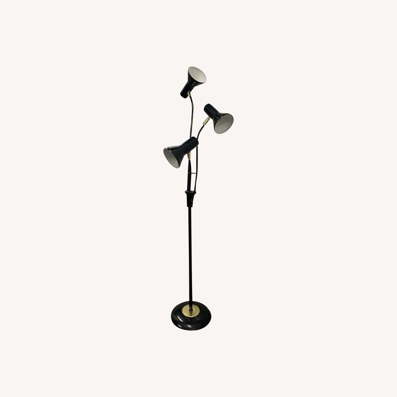 MCM Metal Atomic Free Standing 3 Headed Floor Lamp - image-0