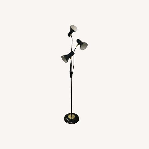 Used MCM Metal Atomic Free Standing 3 Headed Floor Lamp for sale on AptDeco