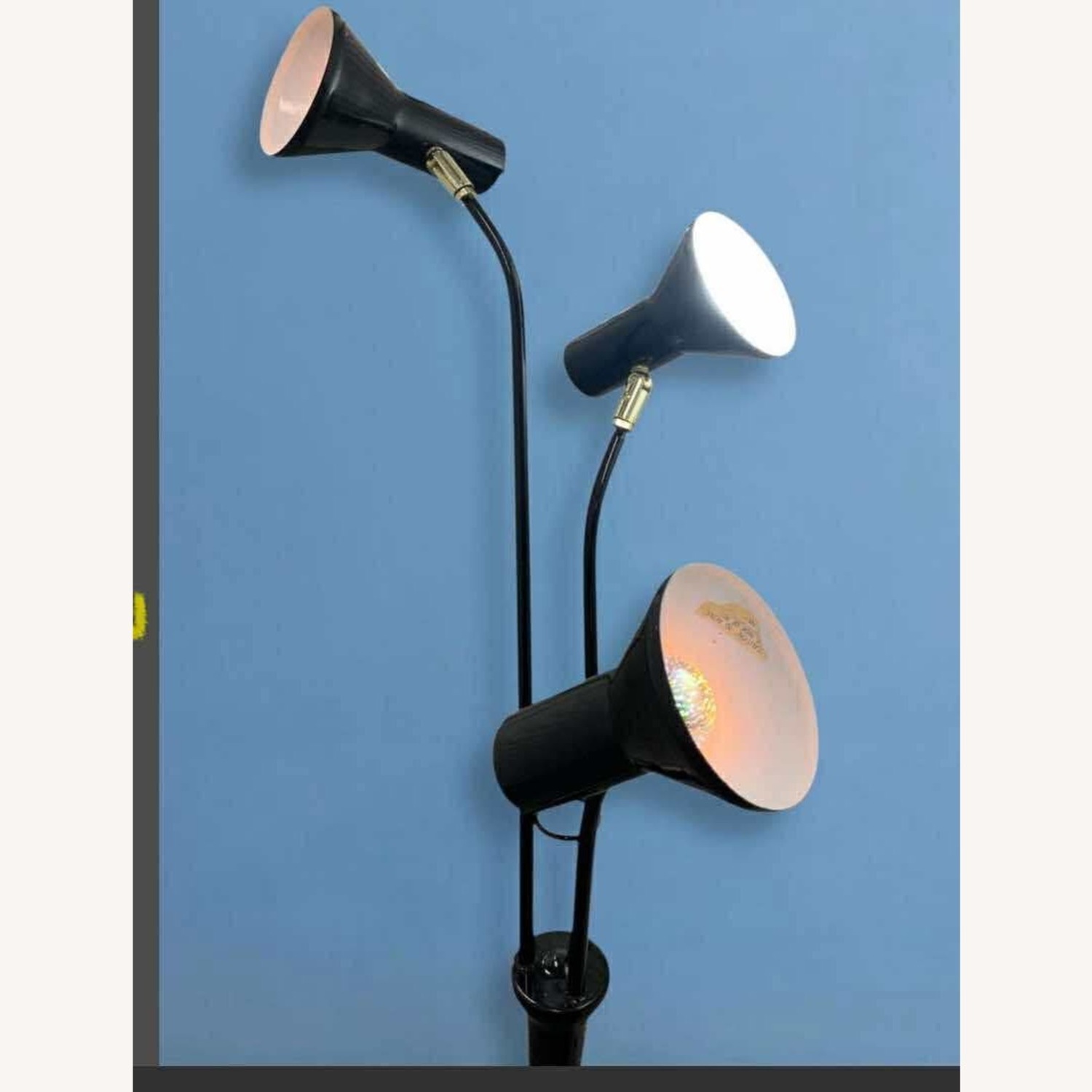 MCM Metal Atomic Free Standing 3 Headed Floor Lamp - image-2