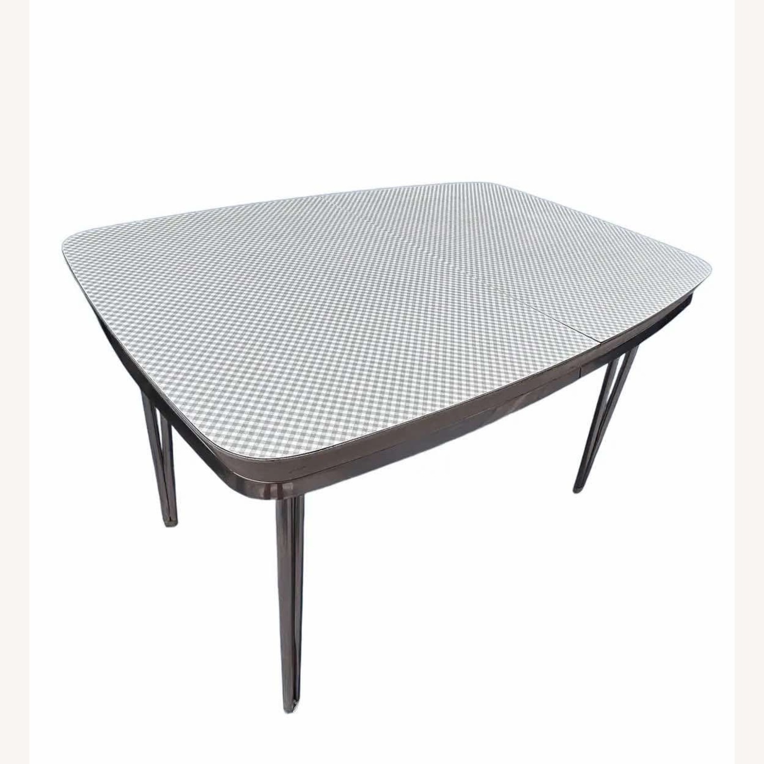 Formica Dining Baking Gingham Table - image-2