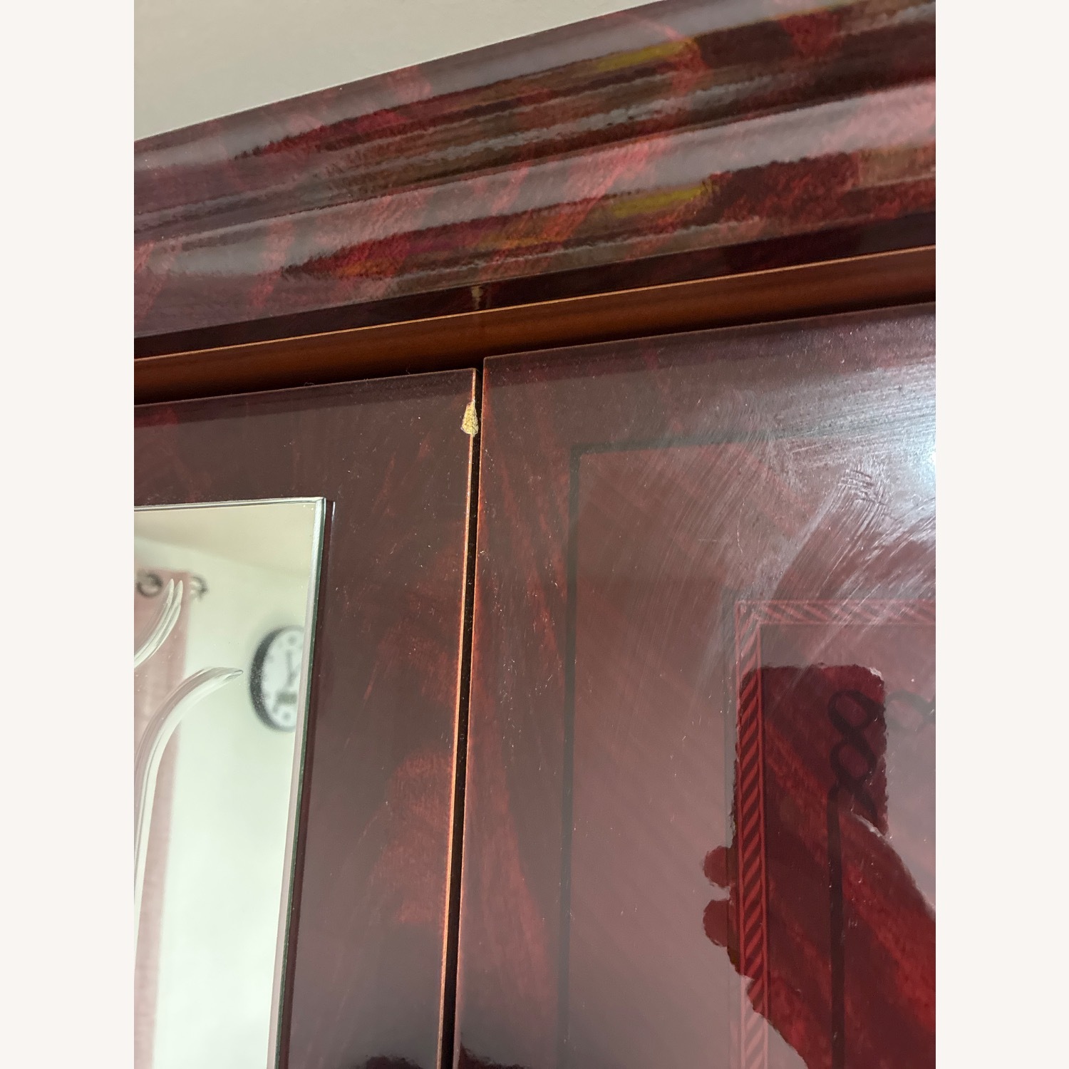 Four Door with Mirror Armoire Wardrobe - image-4