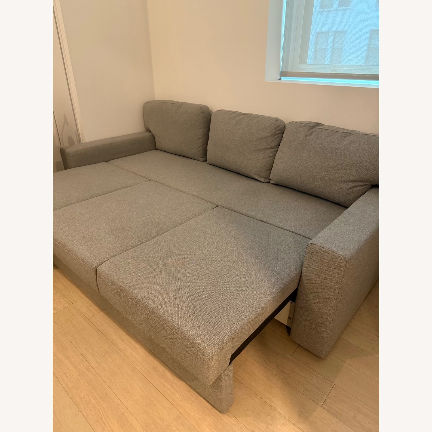 IKEA Barslov Gray Sleeper Sofa