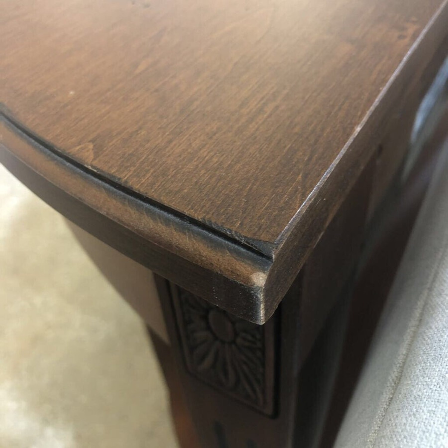 Ethan Allen Barrow Sofa Console Table - image-6