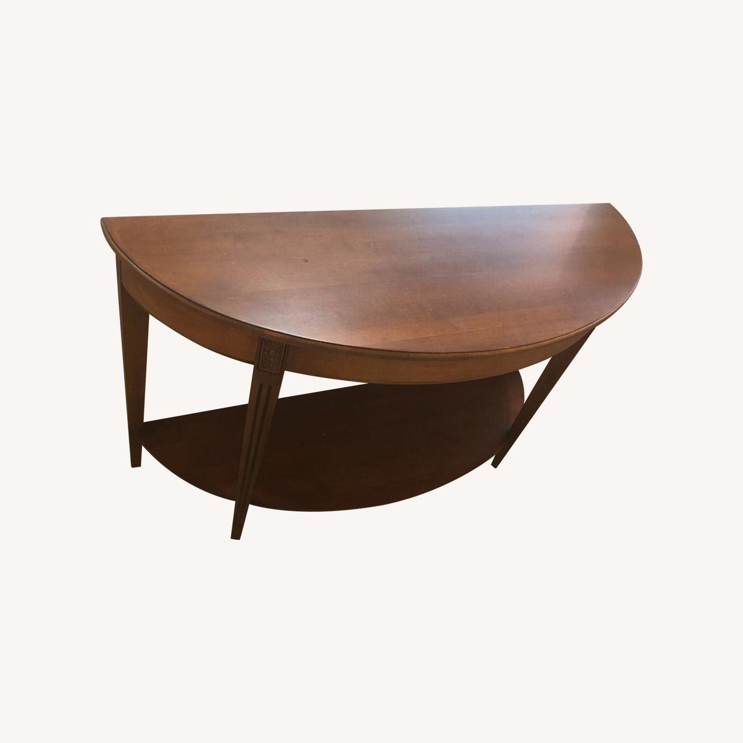 Ethan Allen Barrow Sofa Console Table - image-0