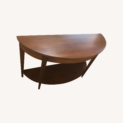 Used Ethan Allen Barrow Sofa Console Table for sale on AptDeco