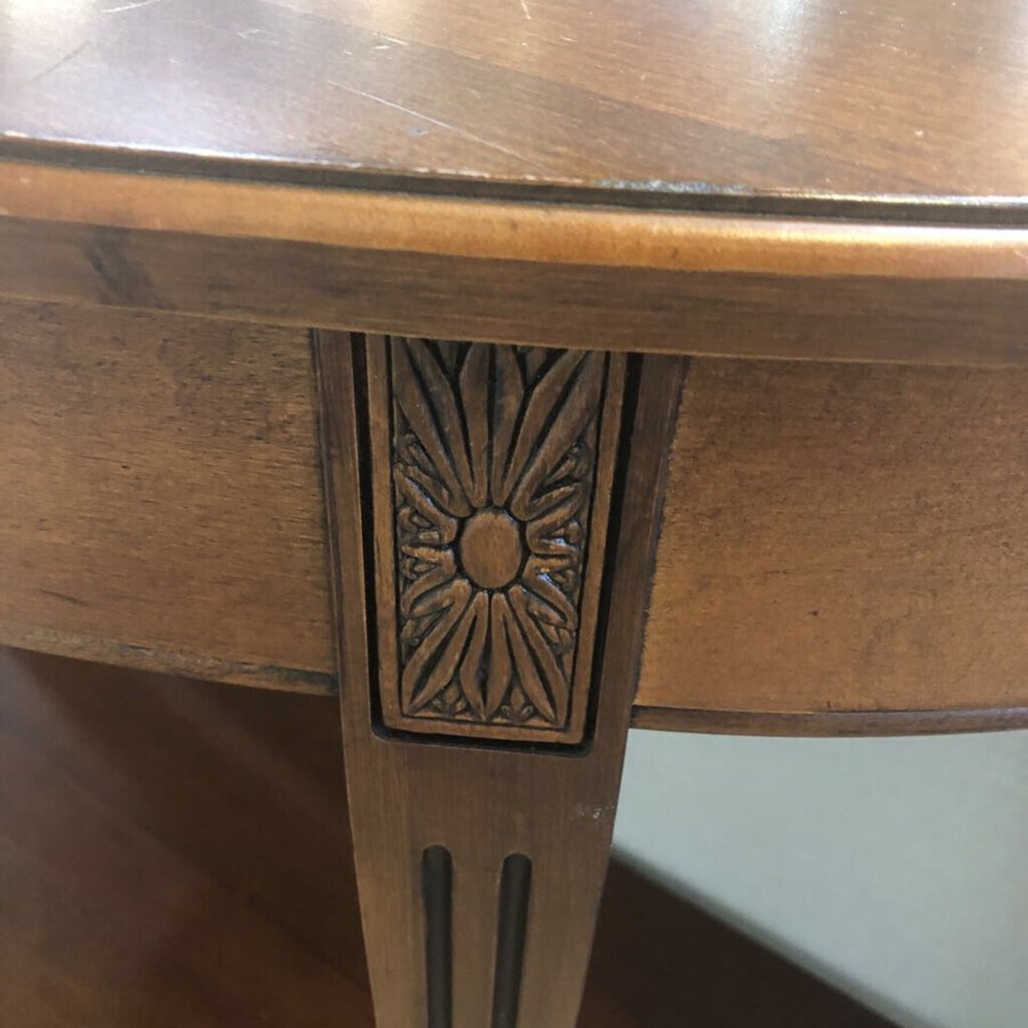 Ethan Allen Barrow Sofa Console Table - image-5