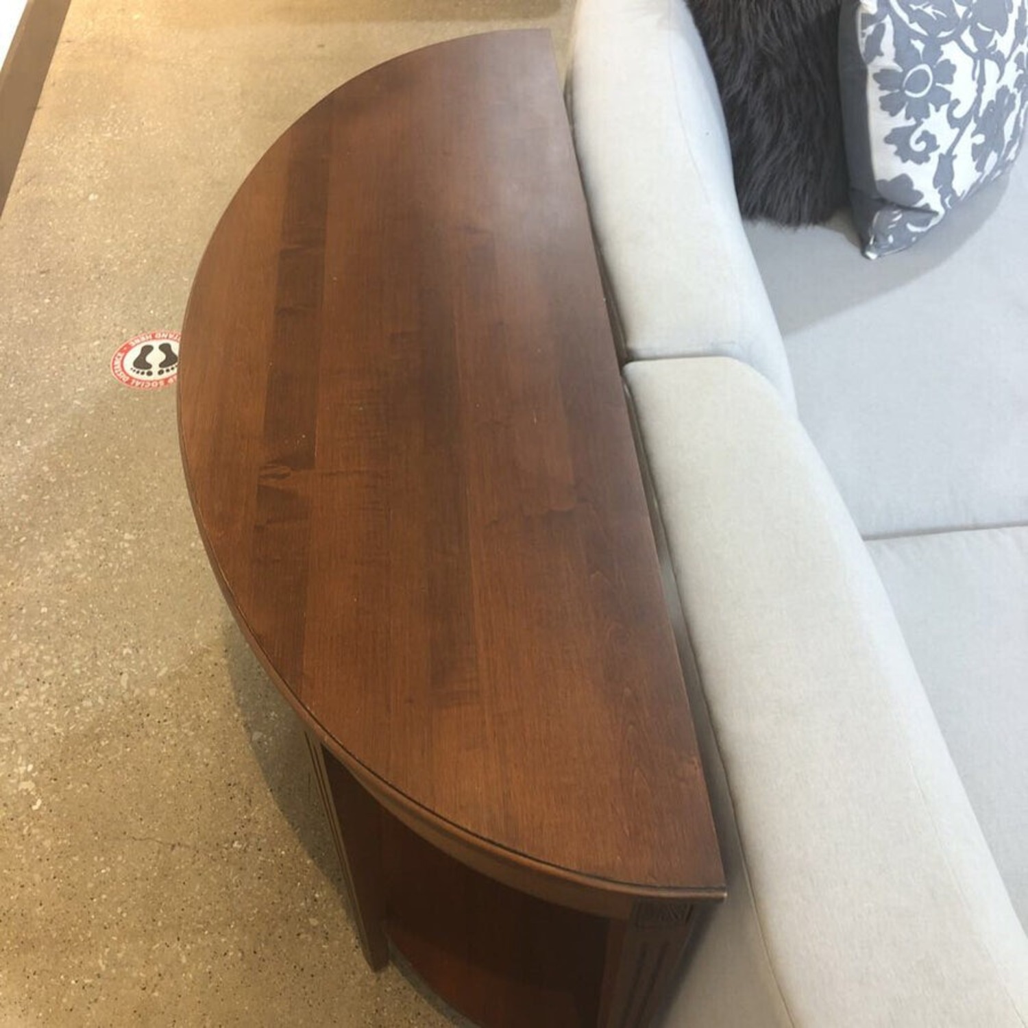 Ethan Allen Barrow Sofa Console Table - image-3