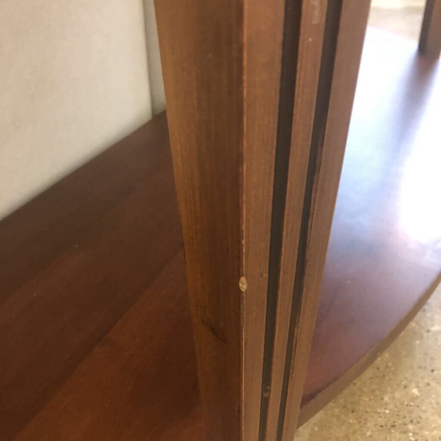 Ethan Allen Barrow Sofa Console Table - image-9