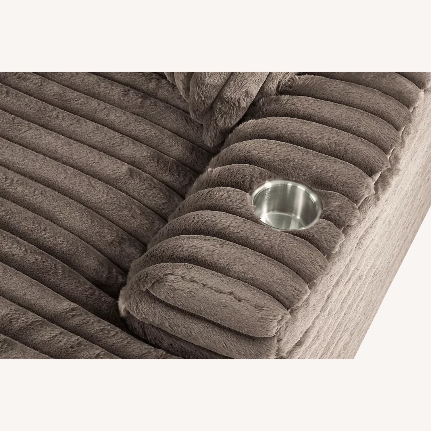 Stratford Brown Oversized Chaise - image-3