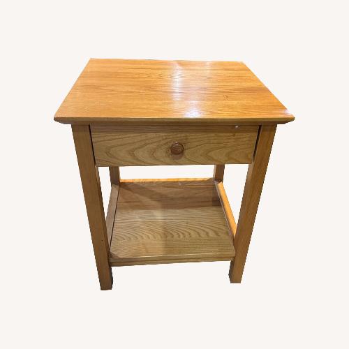 Used Vermont Tubbs Solid Wood 1-Drawer Nightstand for sale on AptDeco