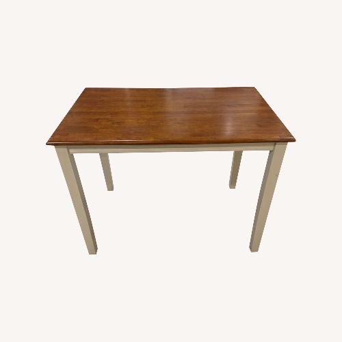 Used 2-Tone Counter Height Dining Table for sale on AptDeco