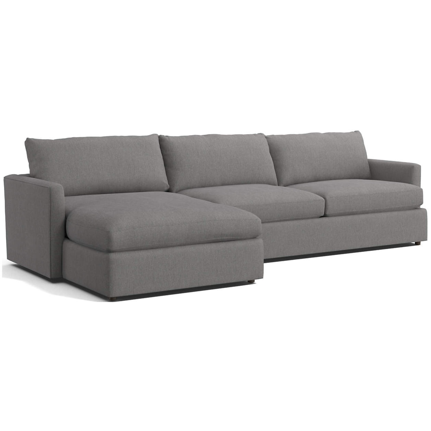 Crate & Barrel Lounge Sofa Sectional - image-4