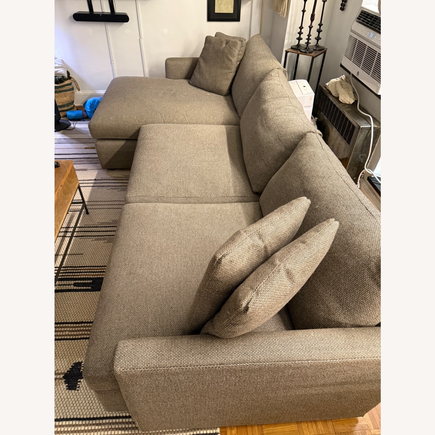 Crate & Barrel Lounge Sofa Sectional - image-1