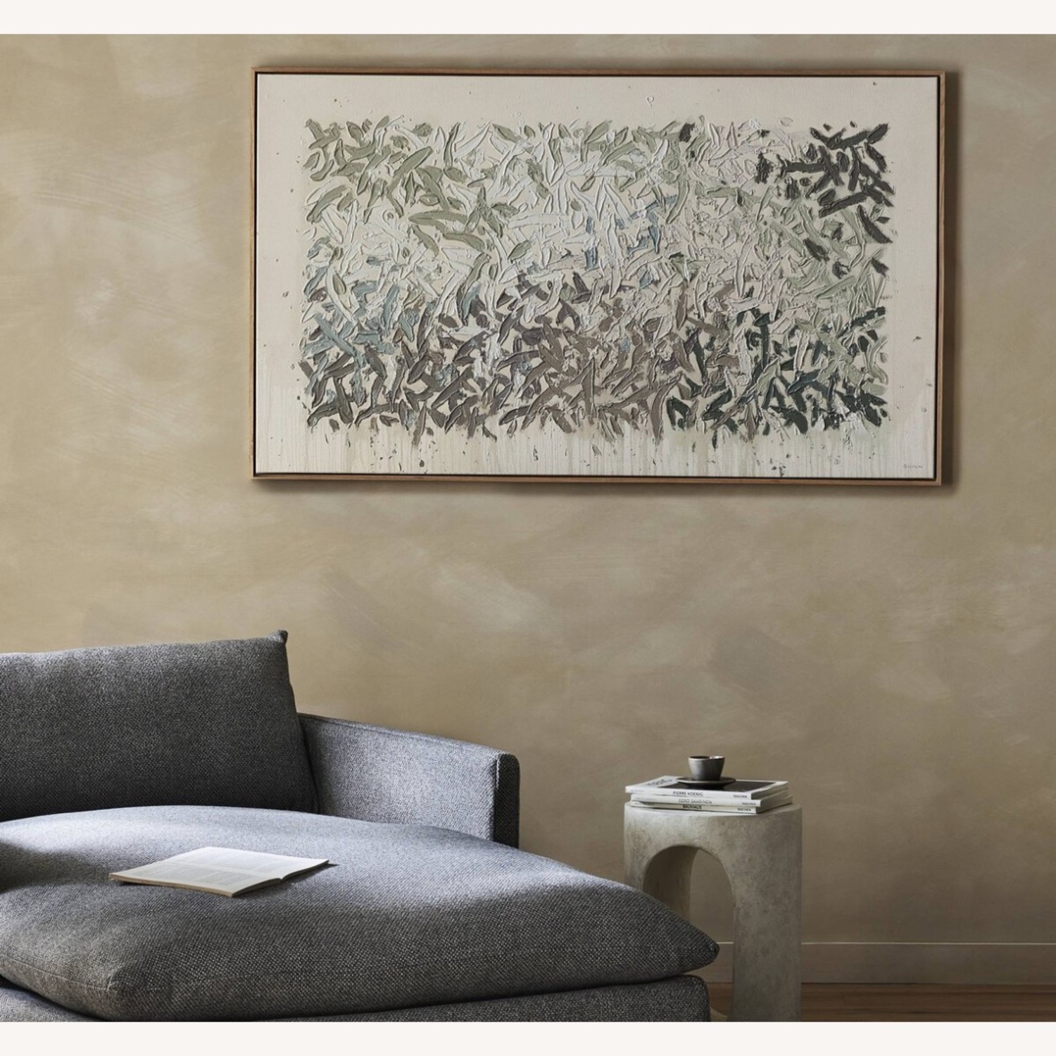 Four Hands Textured Painting - image-2