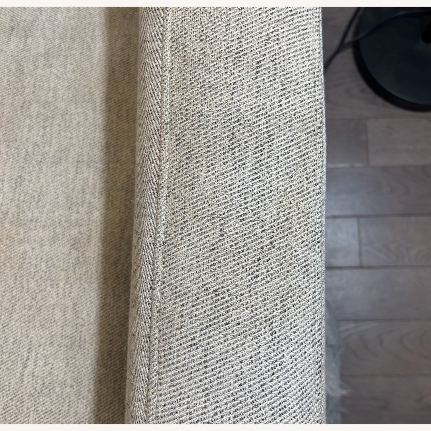 West Elm Oliver Twill Dove Sofa - image-6