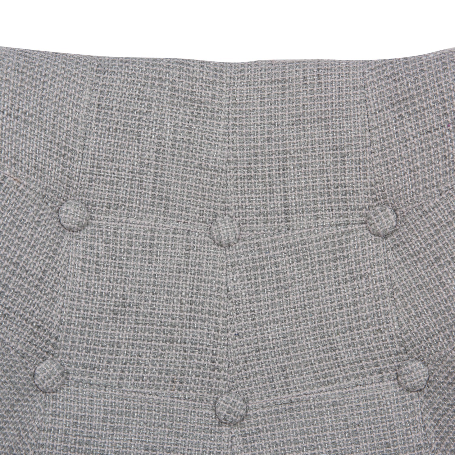 LeisureMod Willow Polyester Rocking Chair in Grey - image-8