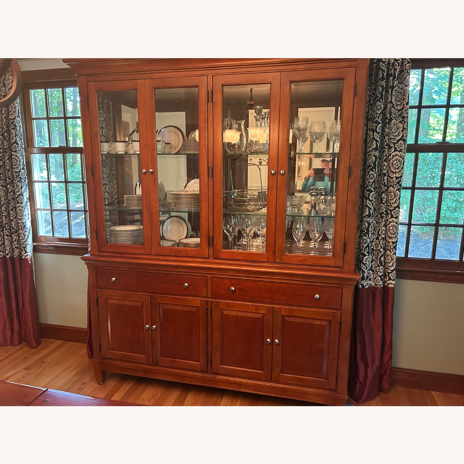 Cherry China Cabinet - image-1
