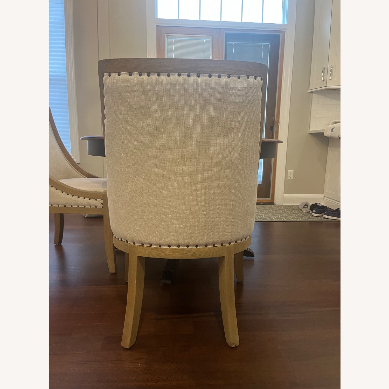 Restoration Hardware  19TH C.French Empire Fabric Dining Armchair - image-3