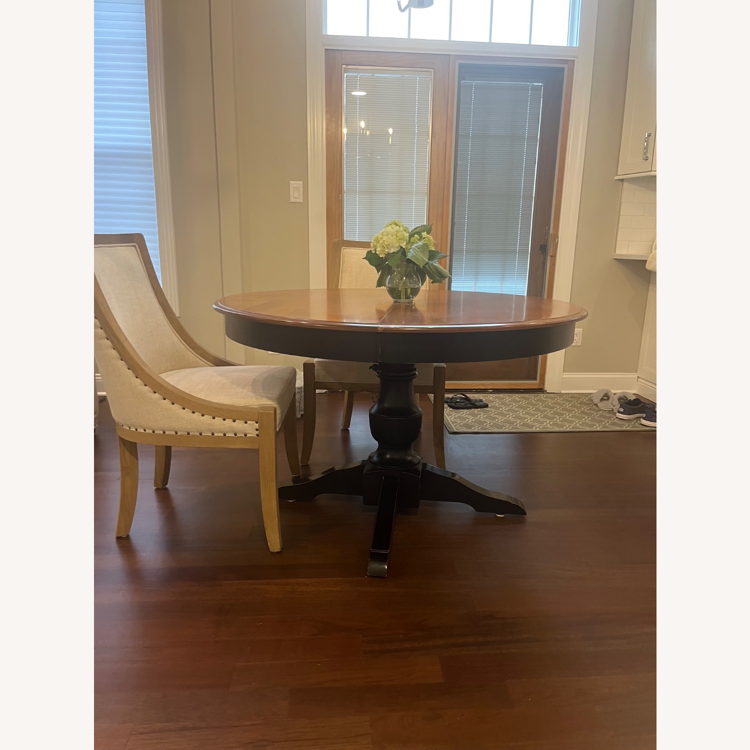 Restoration Hardware  19TH C.French Empire Fabric Dining Armchair - image-2