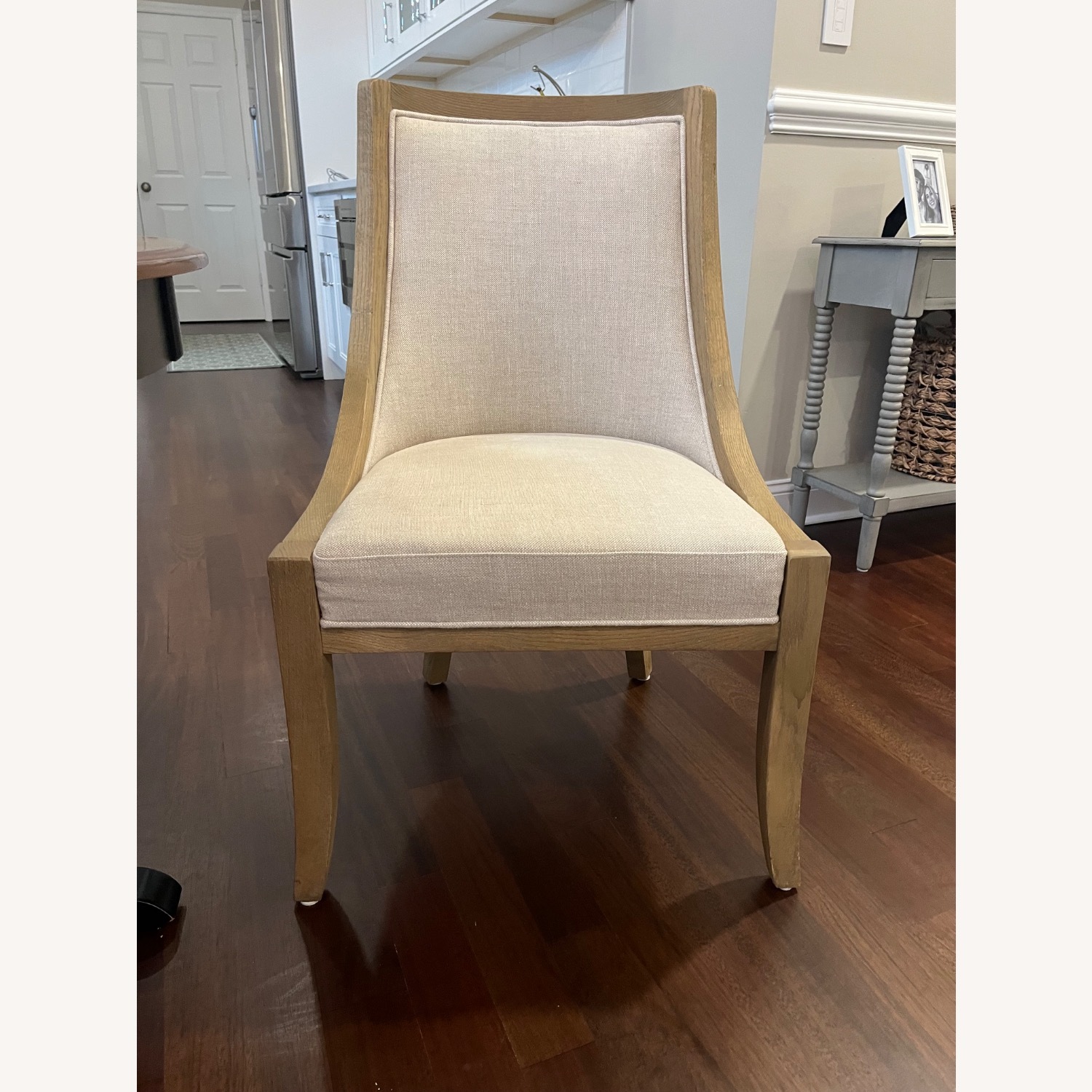 Restoration Hardware  19TH C.French Empire Fabric Dining Armchair - image-1