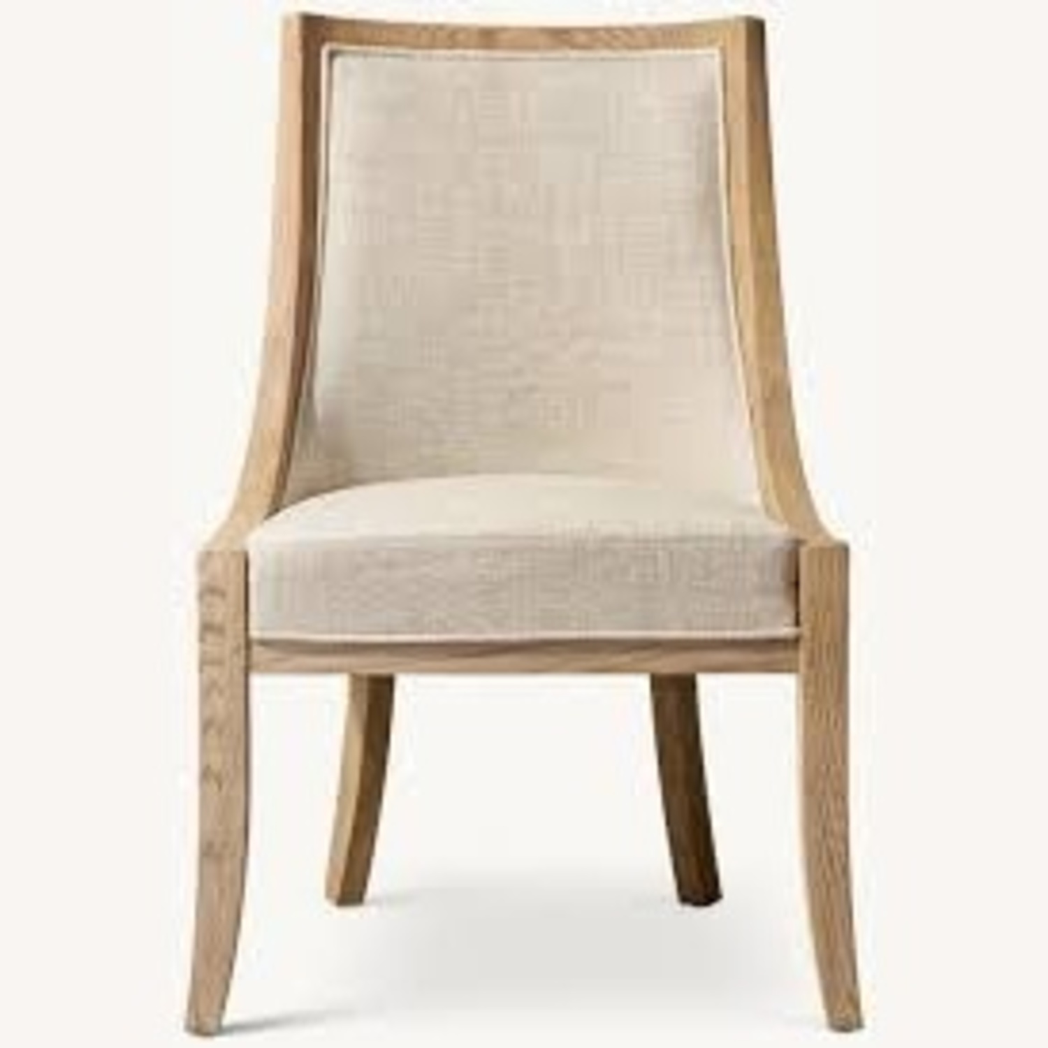 Restoration Hardware  19TH C.French Empire Fabric Dining Armchair - image-0